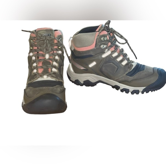 New w/box Keen women’s Ridge flex mid height boots. Size 9.5 - Picture 3 of 13